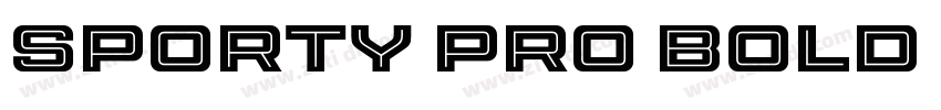 Sporty Pro Bold XP字体转换 Sporty Pro Bold XP字体转换
